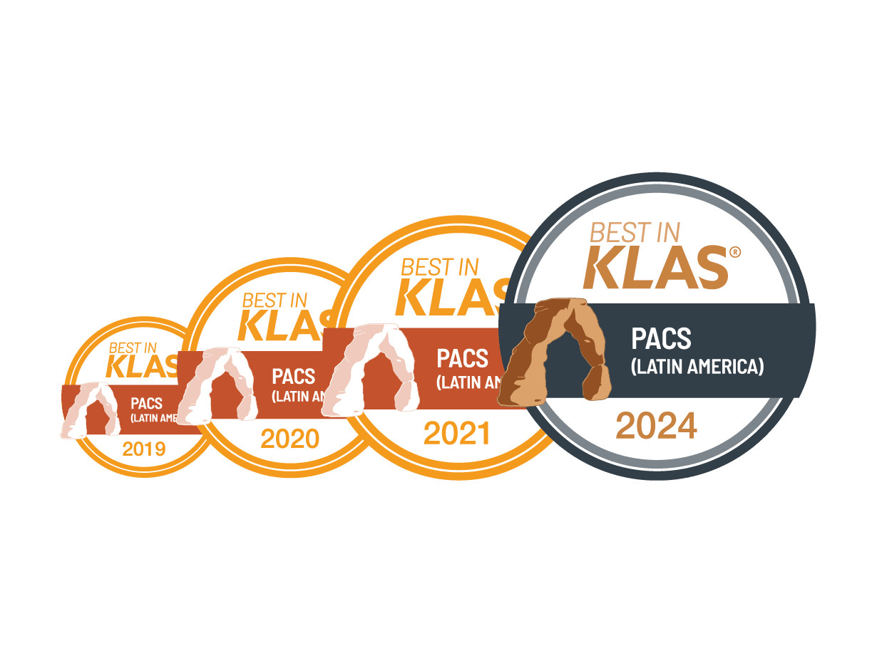 4x Best in KLAS - PACS Latin America